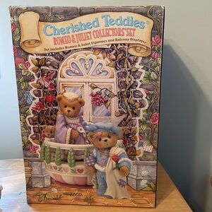 1997 Cherished Teddies Romeo & Juliet Collector’s Set.